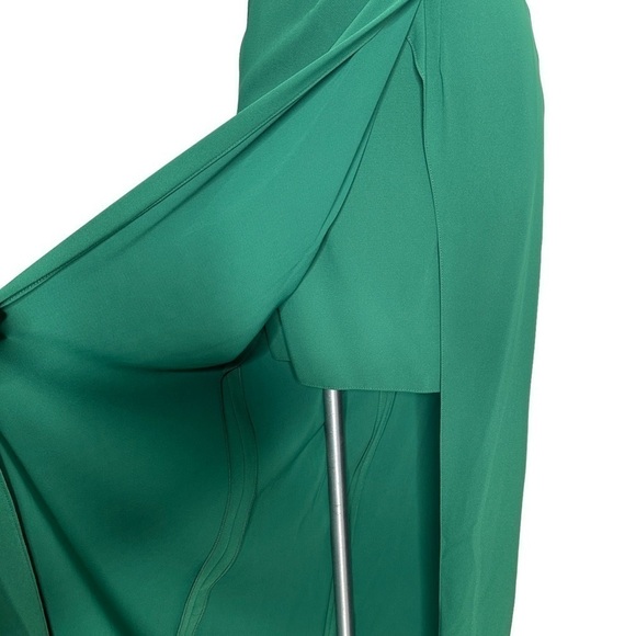 Jenny Packham Peekaboo Bridesmaid Dress Hunter Green NWT 6 - Picture 5 of 9
